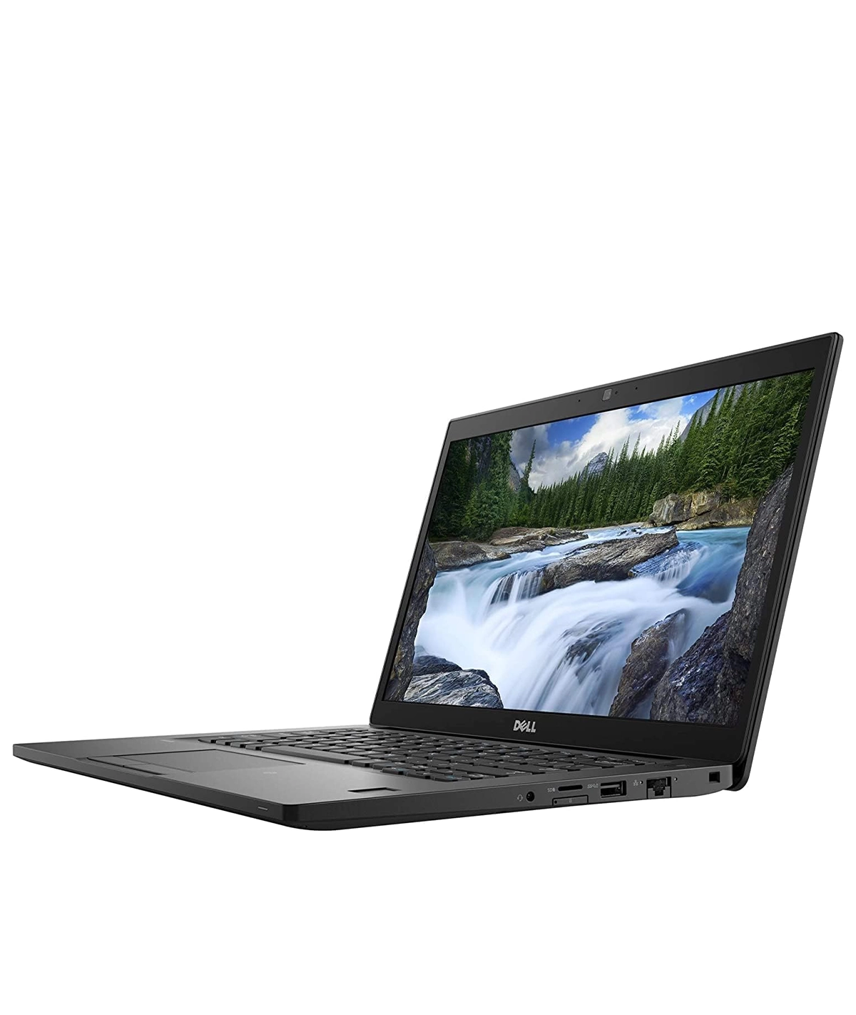 Close-up of the keyboard of the Dell Latitude 7490-Core i5 8th Generation laptop