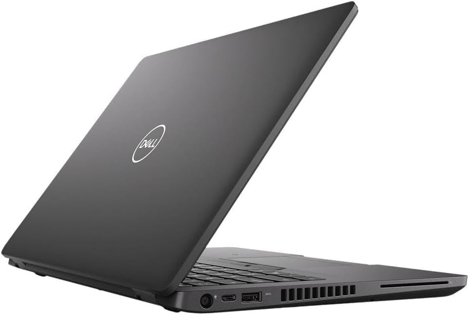 Back view of the Dell Latitude 5400 i5 8th Generation laptop showcasing its ports and design