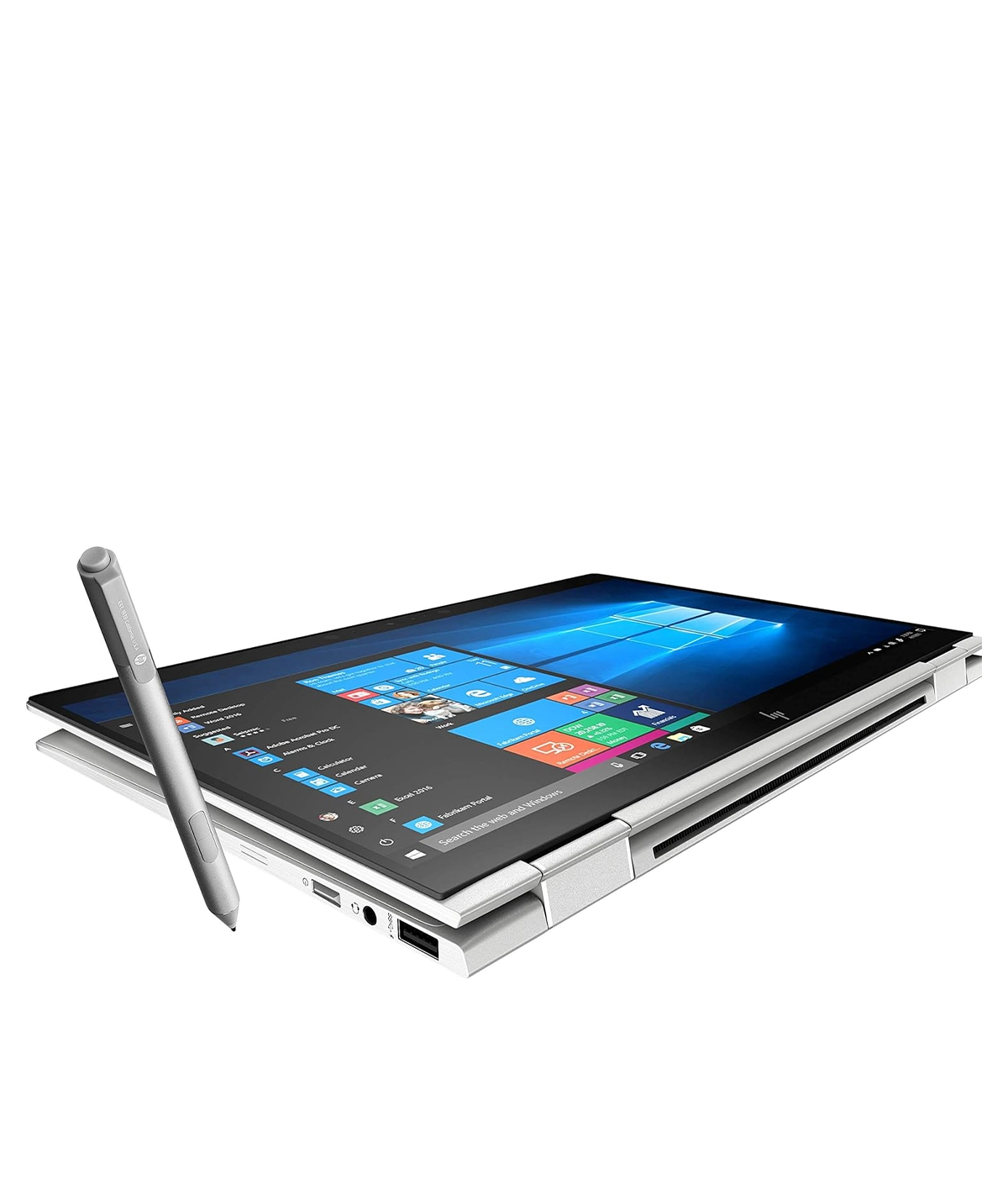 Side view of the slim profile of the HP EliteBook x360 1030 G4