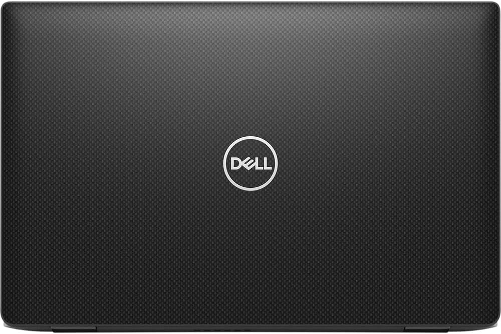 Rear view of Dell 7420 i5 11th Gen laptop with Dell logo visible