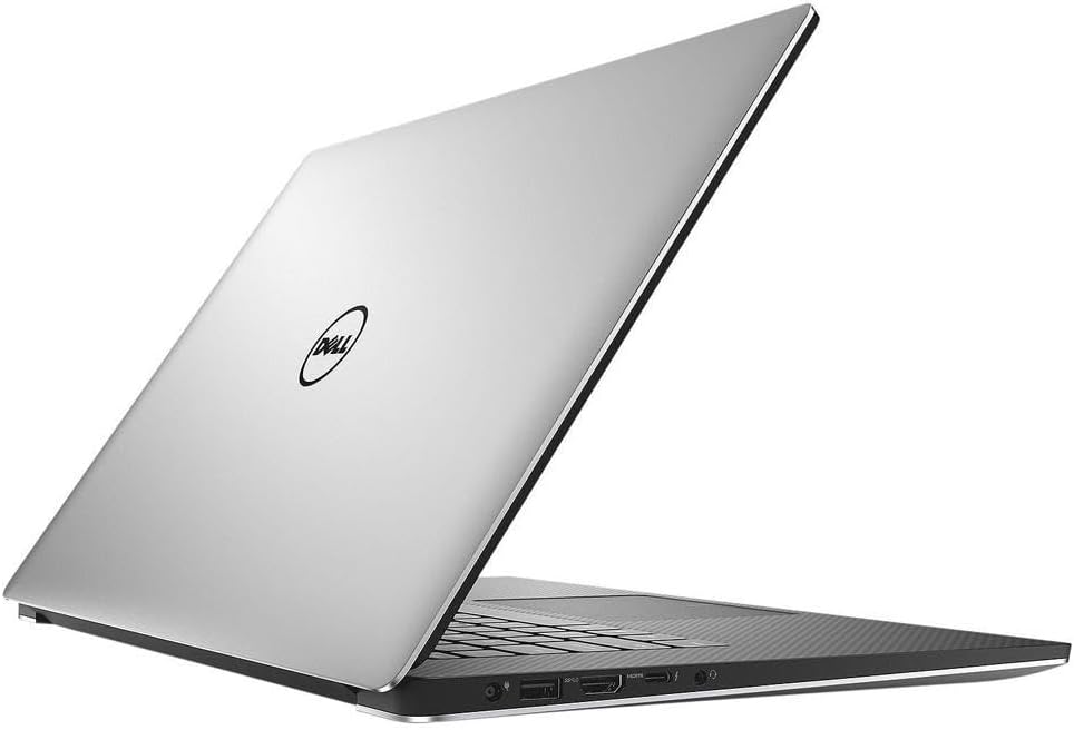 Side view of Dell Precision 5520 i7 6th Gen laptop ports